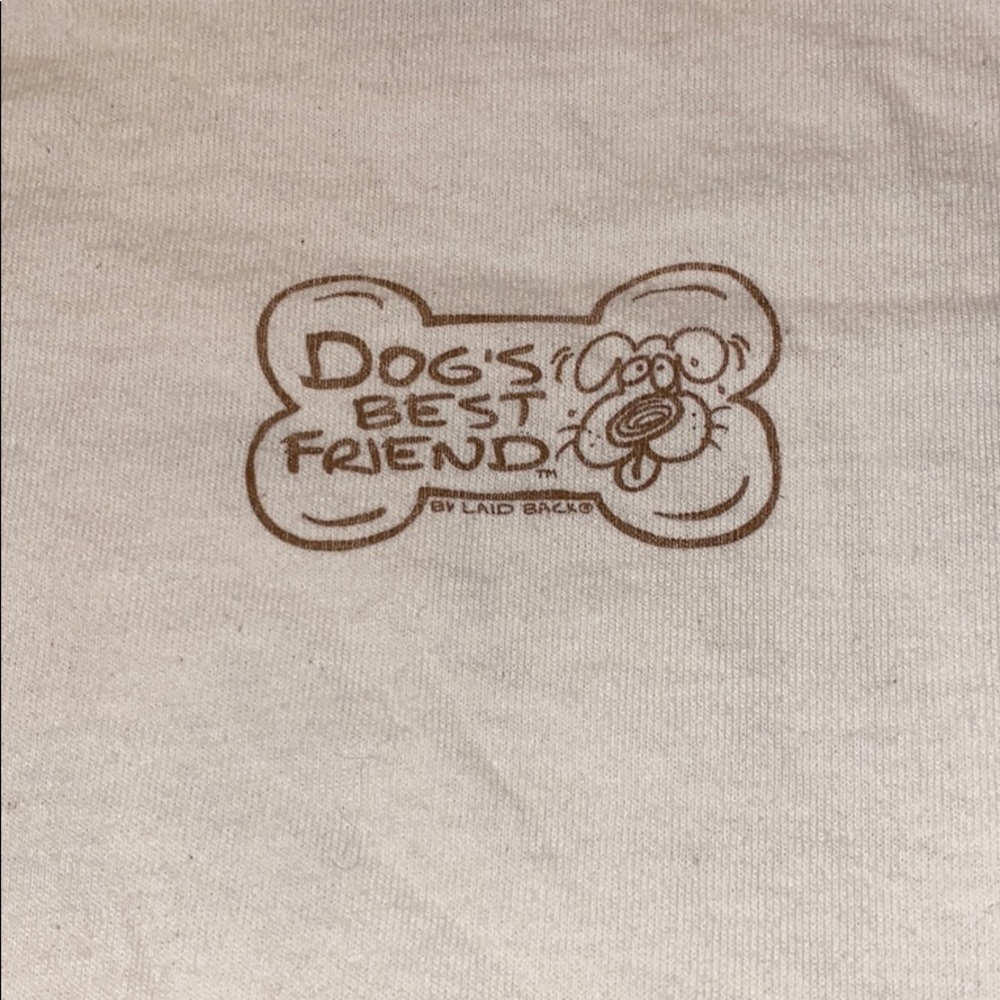 Vintage 1996 Cartoon prayer Dog T-shirt. Size L. - Picture 9 of 10